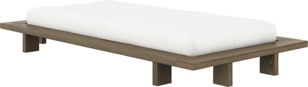 Sommier en pin carob brown 90x200cm Japan - Karup Design