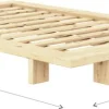 Sommier en pin carob brown 120x200cm Japan - Karup Design