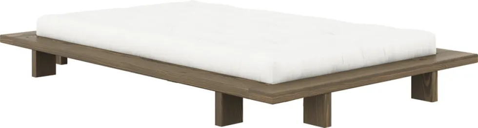 Sommier en pin carob brown 120x200cm Japan - Karup Design