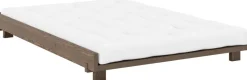 Sommier en pin carob brown 140x200cm Social bed - Karup Design