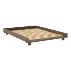 Sommier en pin carob brown 140x200cm Social bed - Karup Design
