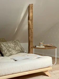 Sommier en pin clair laqué 140x200cm Senza - Karup Design
