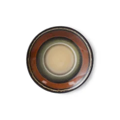 Soucoupe en grès Saucer Dark Roast - HKLIVING
