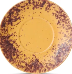 4 soucoupes en grès multicolore 11,5cm Océan - HKLIVING