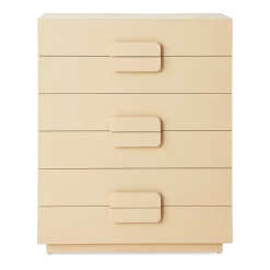 Spacieuse armoire à tiroirs Crème - HKLIVING