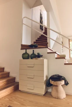 Spacieuse armoire à tiroirs Crème - HKLIVING