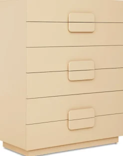 Spacieuse armoire à tiroirs Crème - HKLIVING