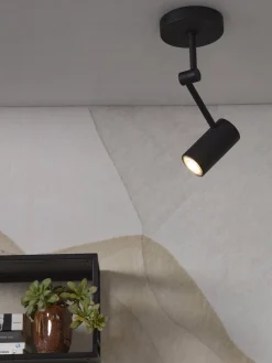 Spot de plafond en fer noir 6cm Montreux - It's about Romi