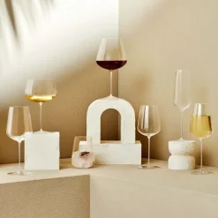 Stem Zero Verre à vin rouge élégant Large - Nude Glass