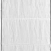 Store bateau 220x45 cm Blanc Et Bourdon Noir Carlina - Madura