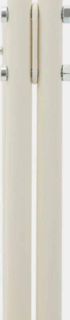 Support pour tv en métal blanc pearl 107x78x54 cm Moon Rollin' - Pedestal