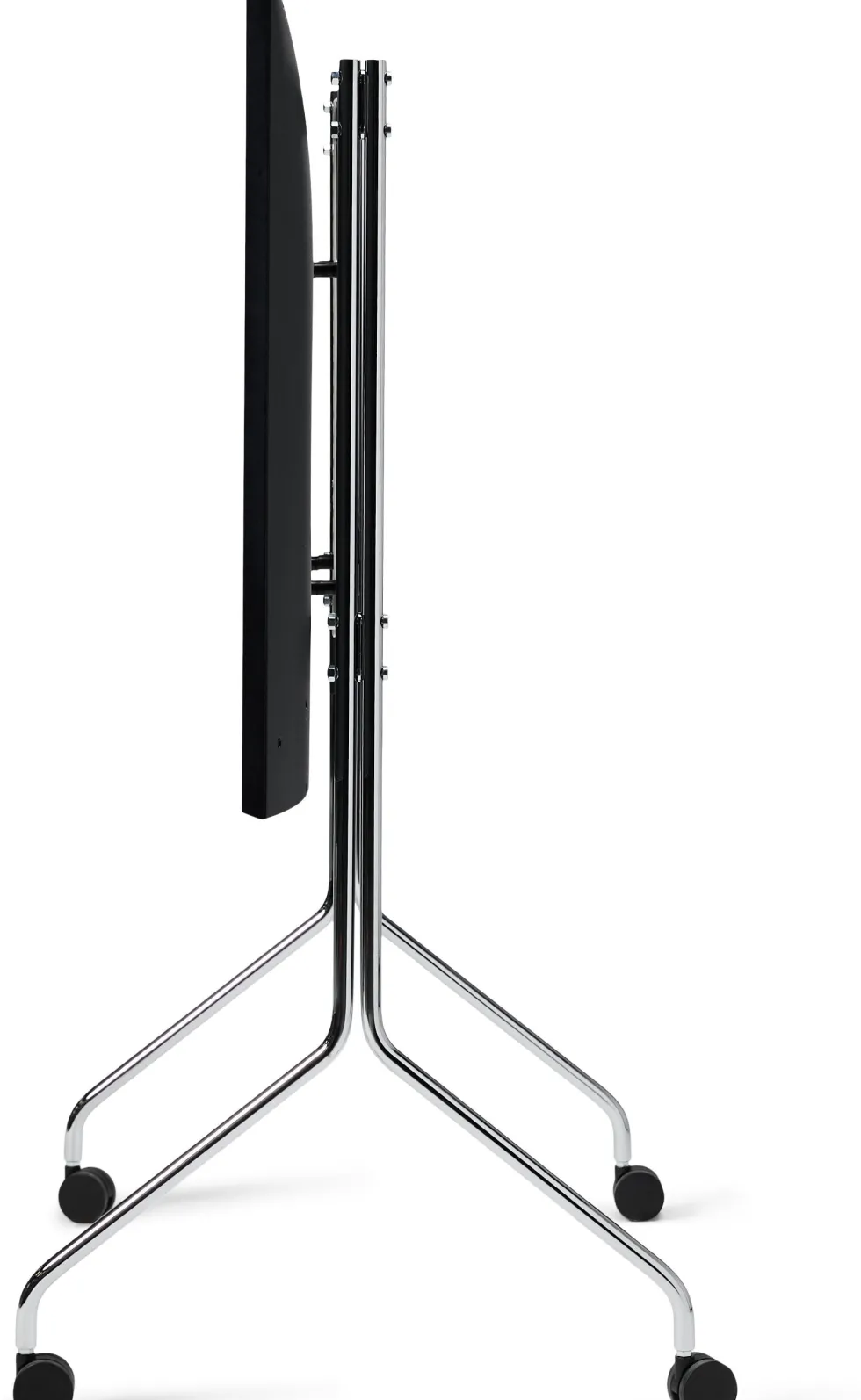 Support pour tv en métal chromé 121x78x60 cm Moon Rollin' - Pedestal