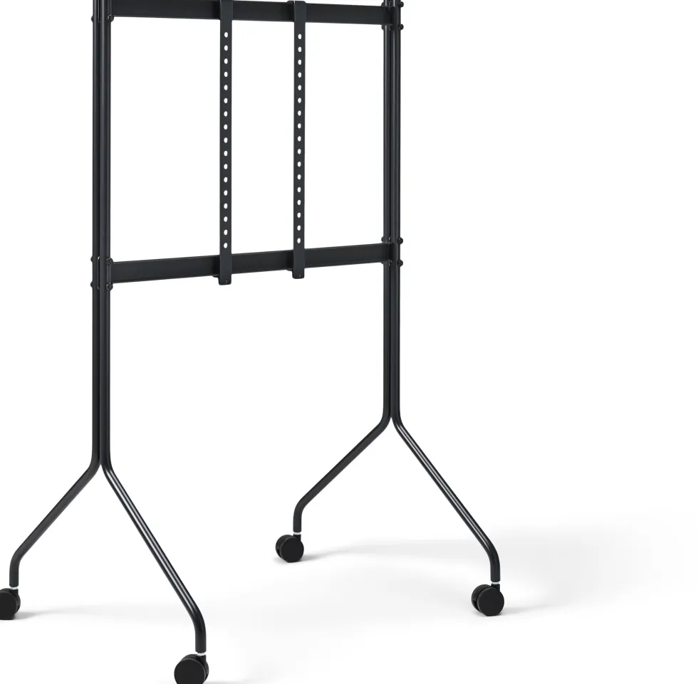 Support pour tv en métal noir 121x78x60 cm Moon Rollin' - Pedestal