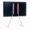 Support pour tv en métal rose 45x102cm Viva - Pedestal