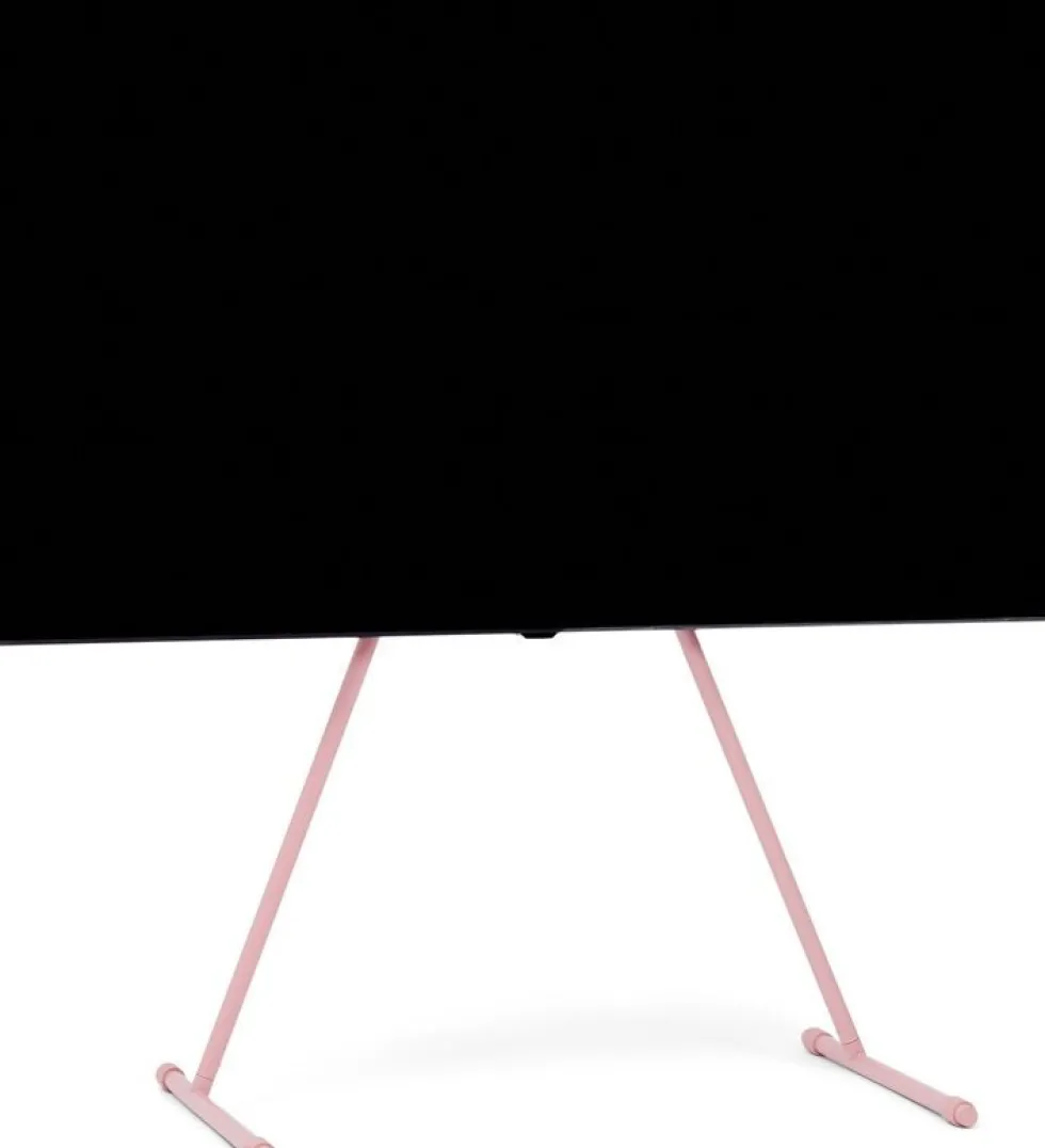Support pour tv en métal rose 45x102cm Viva - Pedestal