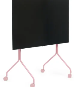 Support pour tv en métal rose 107x78x54 cm Moon Rollin' - Pedestal