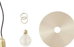 Suspension avec abat-jour et ampoule 25 cm Circle - Frama