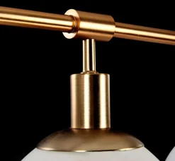 Suspension avec 5 sphères en métal dorée Erich - Maytoni