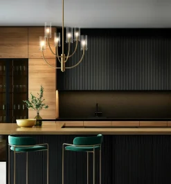 Suspension chandelier laiton Arco - Maytoni