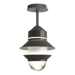 Suspension d'extérieur en polycarconate gris Santorini C - Marset