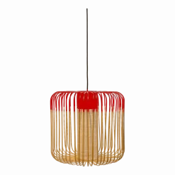 Suspension en bambou rouge M Bamboo outdoor - Forestier