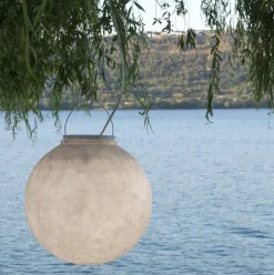 Suspension extérieure blanche Luna Out - In-es.artdesign