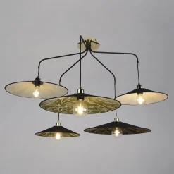 Suspension 5 lumières en métal peint 87 cm Gatsby - Market set