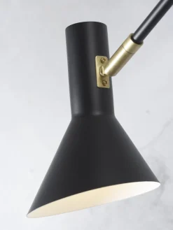 Suspension noire ajustable 6 lampes Izmir - It's about Romi