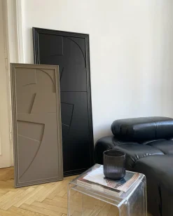 Tableau en bois beige cocoa 45 x 115 cm Verto - Likya