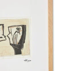 Tableau en bois de chêne 34x44cm Marty ans kosso - HKliving