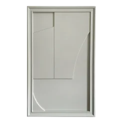 Tableau en bois gris 80 cm Verge - Likya