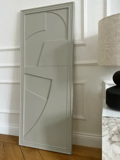Tableau en bois gris silk 60 x 150 cm Verto - Likya