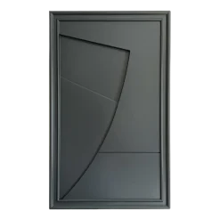Tableau en bois noir 80 cm Arch - Likya