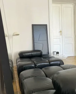 Tableau en bois noir 45 x 115 cm Verto - Likya