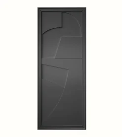 Tableau en bois noir 60 x 150 cm Verto - Likya