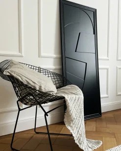 Tableau en bois noir 60 x 150 cm Verto - Likya