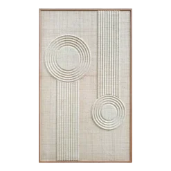 Tableau en palmier tressé 122 cm Erik - Versmissen