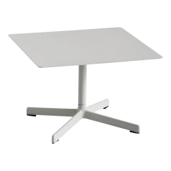 Table basse carrée en acier gris clair 60 x 40 cm Neu - Hay