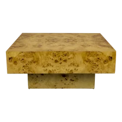 Table basse carrée en bois 90x90x39cm Quinn - Dutchbone