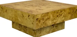 Table basse carrée en bois 90x90x39cm Quinn - Dutchbone