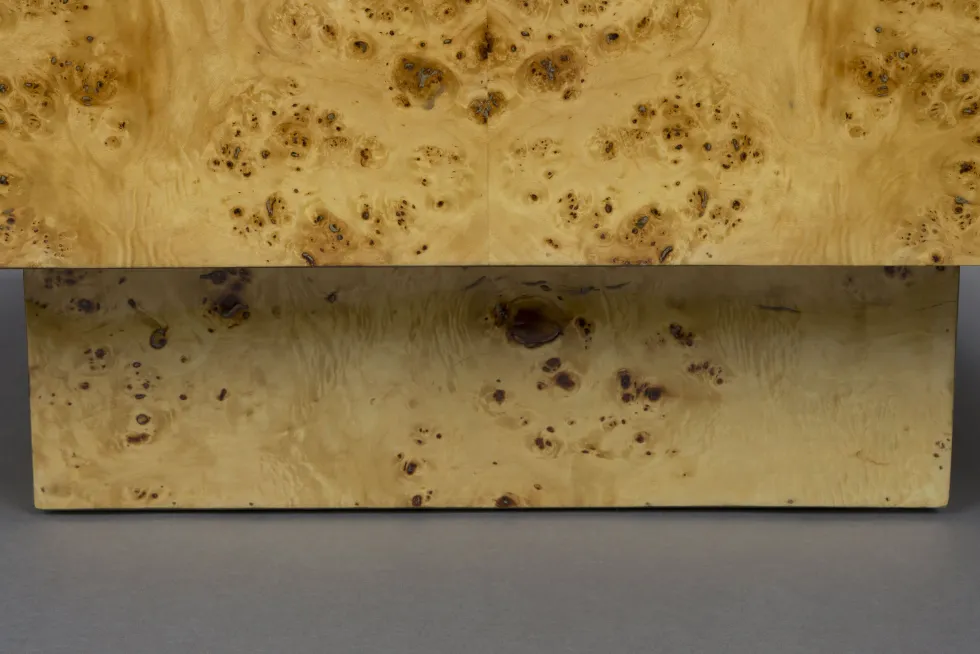 Table basse carrée en bois 90x90x39cm Quinn - Dutchbone