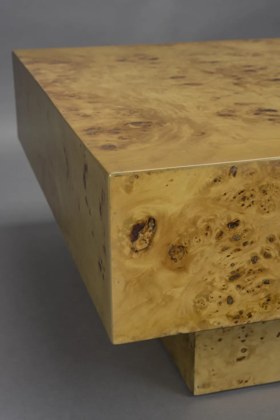 Table basse carrée en bois 90x90x39cm Quinn - Dutchbone