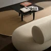 Table basse carrée en chêne noir 80 x 80 cm Oku - NORR11