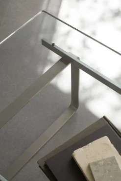 Table basse carrée en verre 95x95x42cm CH106 - Carl Hansen & Søn