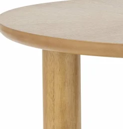 Table basse 60 cm en bois d'hévéa nature Noma - Bloomingville