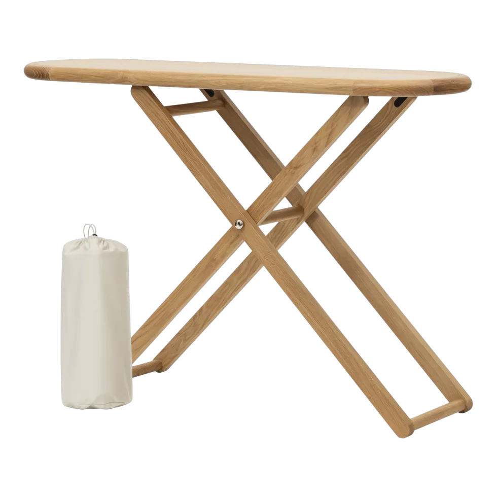 Table basse, console, table à repasser en chêne massif 130x38cm Cinderella - Design House Stockholm