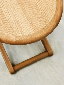 Table basse, console, table à repasser en chêne massif 130x38cm Cinderella - Design House Stockholm
