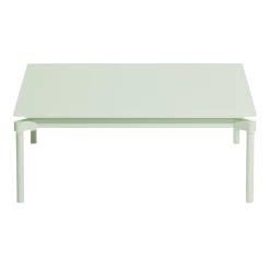 Table basse de jardin carrée vert pastel 70x70cm Fromme - Petite friture