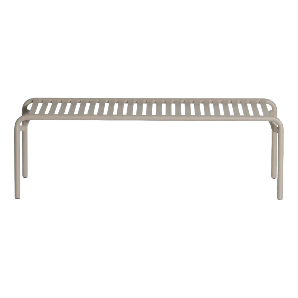 Table basse de jardin en aluminium dune 127x51cm Week end - Petite friture