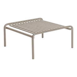 Table basse de jardin en aluminium dune 60x69cm Week end - Petite friture